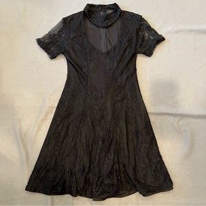 Dolls kill Widow lace dress - size small